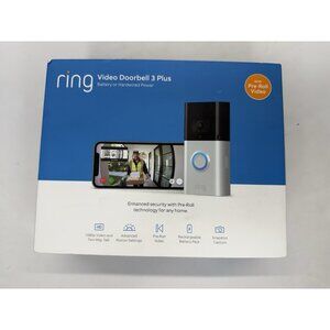 Ring Video Doorbell 3 Plus Smart Door Bell New In Box